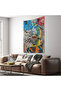 Jean Michel Jazz King Wall Cloth- Carpet, Tapestry -4964 - 7