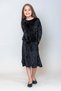 Girl's Velvet Skirt with Flounces - 2