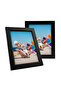 إطار صور مزدوج، إطار صور، إطار صورة للذاكرة، إطار متعدد 15 × 21 سم