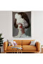 Modern Surreal Women's Art Wall Cloth - Rug, Pop Art Art-5212
