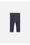 Girl's Velvet Tights Navy Blue 727 - 3