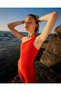Women's Red Sports Jumpsuit - 4