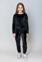 Girl's Velvet Jogger Sweatpants