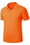 Girl's Short Sleeve Polo Neck T-shirt 5-17 Years Old Sizes Are Exactly Compatible With The Ages - 5