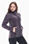 Women's Smoke (Dark Grey) Softshell-Fleece - 869866011 - 4
