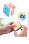 مكعب سرعة Cupe Cube Intelligence Cube 3x3 ألوان باستيل مكعب السرعة، لعبة تململ لعبة الذكاء أثناء السفر - 2