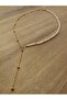 Handmade Pearl Necklace Elegant Stylish Trend Gift Dorica Ball Chain - 2