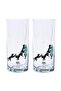 Sea Cat Rack Glass Set of 2