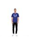 Men's 100% Cotton T-shirt Ares Indigo - 5