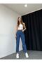 Navy Blue Original Ultra High Waist Black Mom Jean - 3