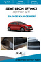 Seat Leon 5f/mk3 Comfort Set - interior Trim Fabric Velvet Covering / Door Pockets Only