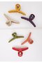 Women's 6-Piece Colorful Bow Latch Buckle - 2