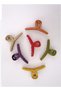 Women's 6-Piece Colorful Bow Latch Buckle - 3