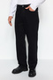 Siyah Smoke %100 Pamuk Baggy Fit Jeans Bol Kot Pantolon TMNAW24JE00027 - 5
