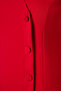 Red Pocket Detailed Buttoned V-neck Woven Jacket Dress TWOAW24EL00629 - 13
