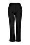 Siyah Straight Fit Yüksek Bel Krep Örme Büyük Beden Pantolon TBBAW24AR00008 - 8
