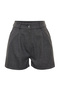 شورت أنثراسايت عادي منسوج TWOAW24SR00060 - 7