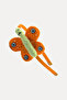 Evil Eye Beaded Butterfly Children's Hair Crown - 2