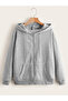 2-Piece Black And Gray Color Zippered 2 Thread Seasonal Cardigan / Jacket - 4