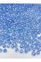 10mm Light Blue Color Honeycomb Model Acrylic Beads with Janjan, Jewelry Bag Beads (100gr,~200 Pieces) - 3