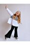 Girl's Black Striped Bottom-Top Set - 2
