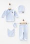 Baby Reported 100% Cotton 5-Piece Newborn Hospital Release Set Yk878