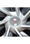 Set of 8 Custom Cut Logo Stickers for Tesla Model Y Steering Wheel Front Rear Rims and Sensors - 5