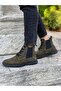 Men's Genuine Leather Suede Lace-up Boots - 4