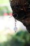 Natural Stone Steel Moon Stone Earrings 8mm Guaranteed Boxed - 3