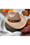 Unisex Cowboy Fedora Hat - 5