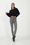 All Star Gray Skinny Leg Recovery Skinny Jeans Lycra Trousers - 2