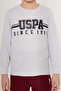 US Polo AssnGray Boy's Pajama Set - 4