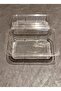 Aim 1000 gr leakproof boombe lid plastic container 30 pieces - 3