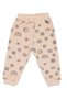 Organic Terry Cloth Baby Girl Tracksuit Set - 4
