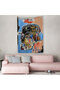 Jean Michel, Anonymous Skull 1981 Exhibition Wall Covering - Carpet -4978