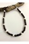 Bohemian Wooden Pasta Bead Necklace