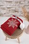 100% Cotton Double 50x70 cm Embroidered Towel Set - 4