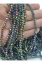 4 مللي متر خرز كريستال بركان الهرم (10 سلاسل)