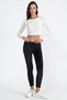 Women's Lycra Basic Collecting Velvet Black Tights - 4