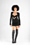 Low-cut Black Mini Dress