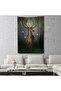 Deer in the Night Forest Wall Cover - Rug-6309