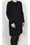 Fine Knit WITH BRAIDED Patterned PATTERN AND BUTTON DETAIL ON THE SLEEVES. - 3