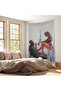 Paris Eiffel View Valentine Watercolor Look Wall Covering - Carpet-6298 - 7