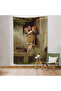 Children Chatting on the Window Wall Cloth - Rug by Johann Georg Meyer von Bremen-630 - 6