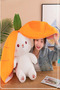 The Biggest Carrot Rabbit Special for Lover - Cute Plush Toy (Closed 60cm Open 85cm)