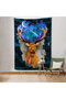 Deer's Galaxys Modern Art Wall Cloth - Rug-5997 - 6
