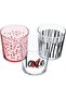 95621 Summer Time 380cc Set of 3 Water Soft Drink Glasses Set