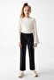 Girl's Straw Trousers Black 55315