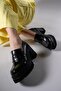 Syagroth Women's Loafer0012506 Matte Black Patent Leather - 5