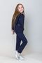 Girl's Hooded Polka Dot Sweatshirt - 3